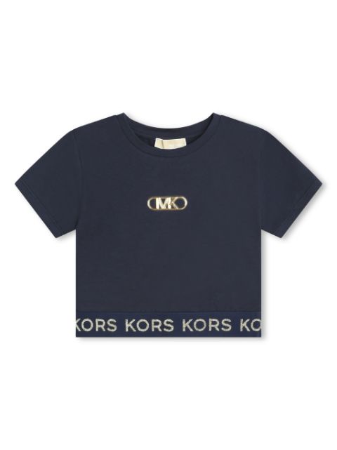 Michael Kors Kids T-shirt con banda logo