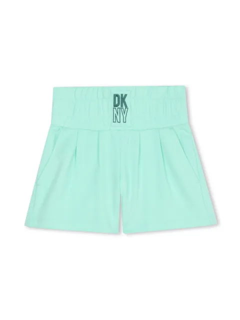 Dkny Kids logo-print cotton shorts
