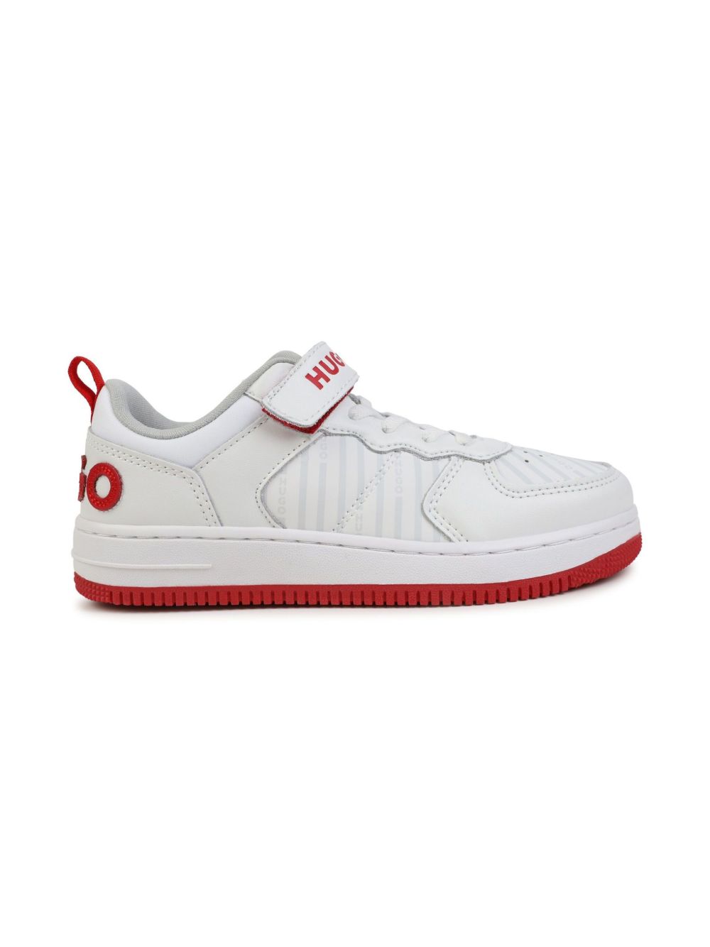 HUGO KIDS Sneakers met logo-reliëf - Wit