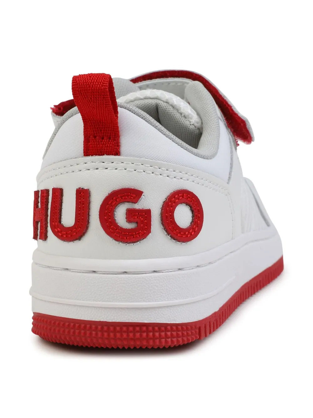 HUGO KIDS Sneakers met logo-reliëf Wit