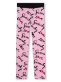 Givenchy Kids logo-print heart-print leggings - Pink