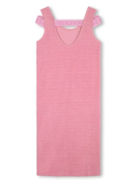 Givenchy Kids 4G jacquard cotton dress