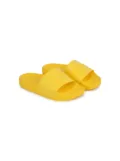 Marc Jacobs Kids logo-debossed textured-finish slides - Yellow