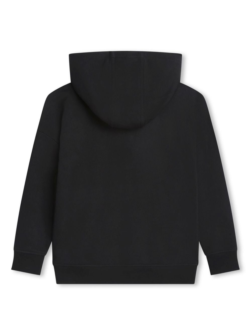 Shop Bosswear Logo-print Cotton-blend Hoodie In Black