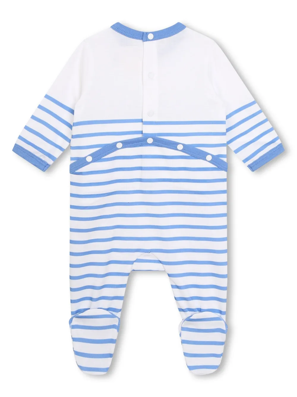 Givenchy Kids Pyjama met geborduurd logo Blauw