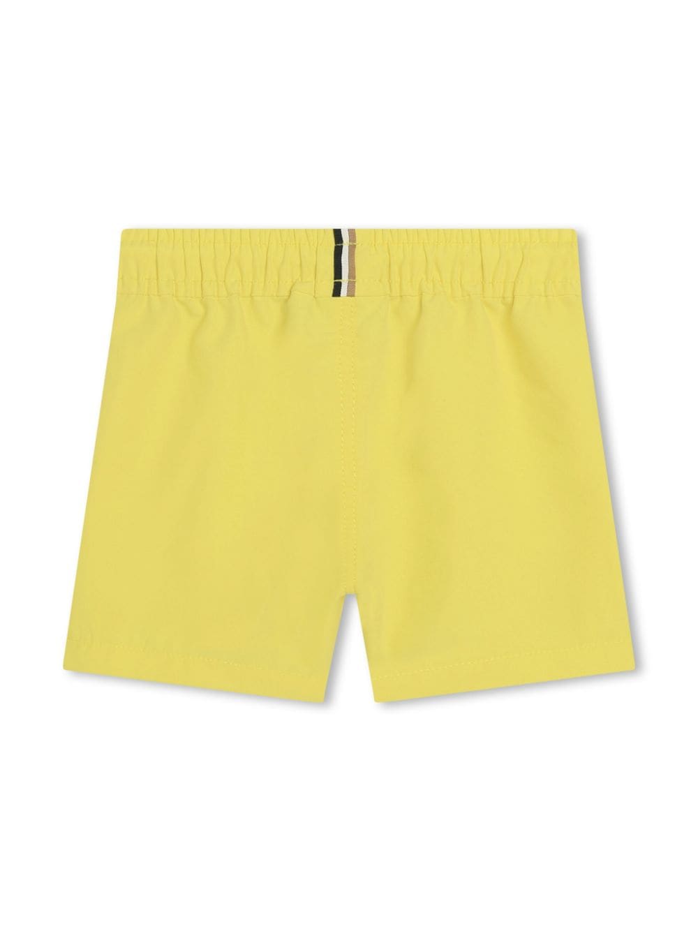 Shop Bosswear Logo-print Swim Shorts In 黄色