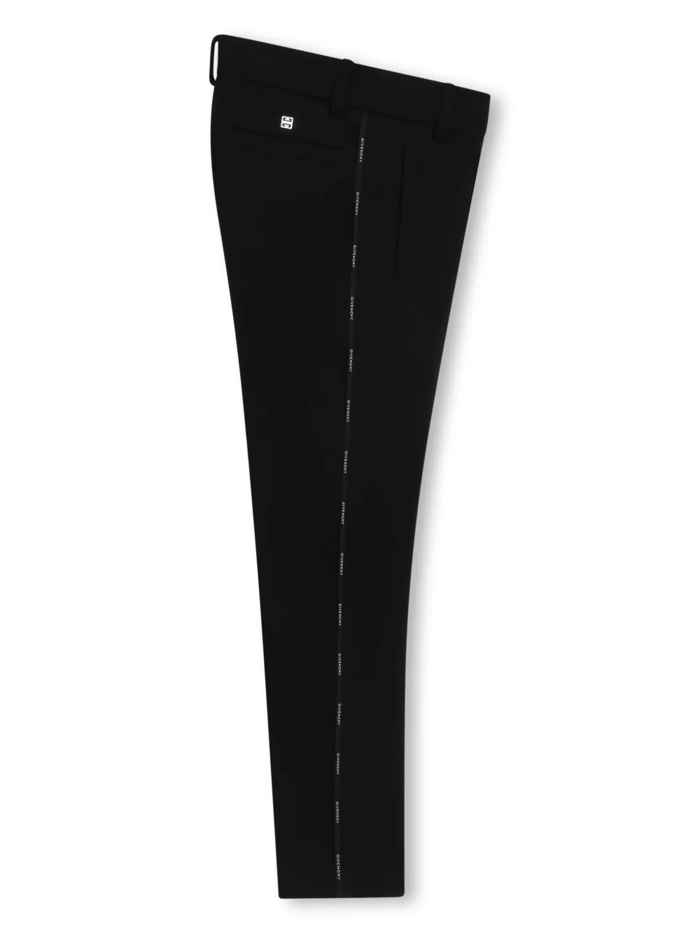 Shop Givenchy Ceremony Tapered-leg Trousers In Black