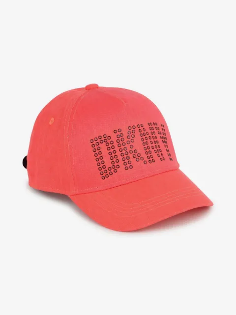 Dkny Kids eyelet-embellished baseball cap