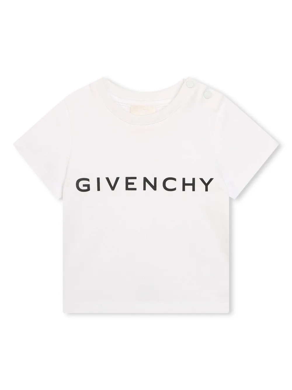 Givenchy Kids logo-print cotton T-shirt - Weiß