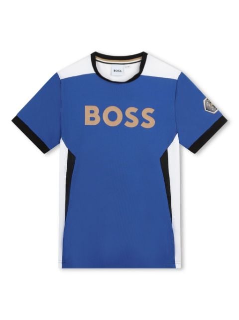 BOSS Kidswear logo-print short-sleeve T-shirt