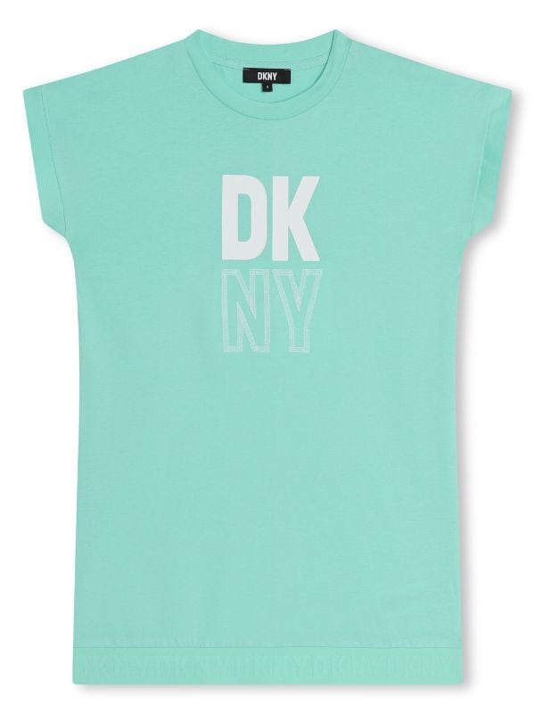 DKNY - Boys Green Cotton T-Shirt