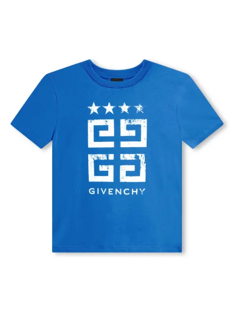 Givenchy Kids Camiseta de algodão orgânico com estampa 4G