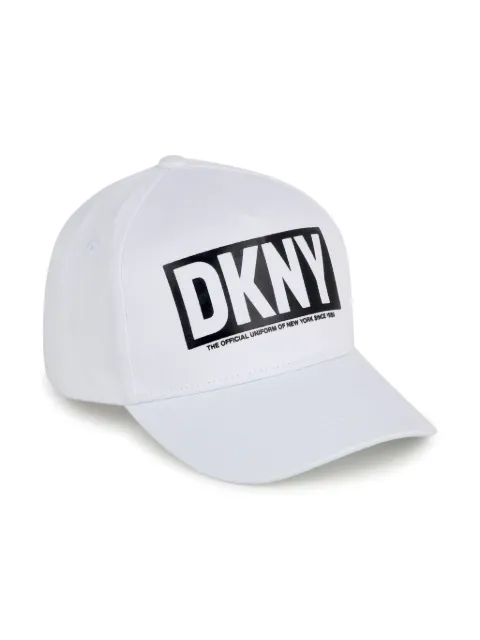 Dkny Kids gorra con logo estampado