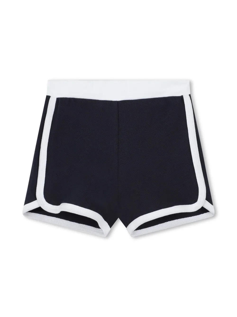 BOSS Kidswear Shorts met logoprint Blauw