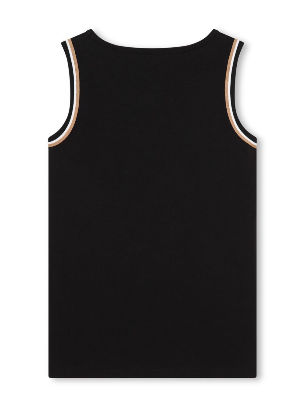 Shop Bosswear Logo-print Jersey Tank Top In Black
