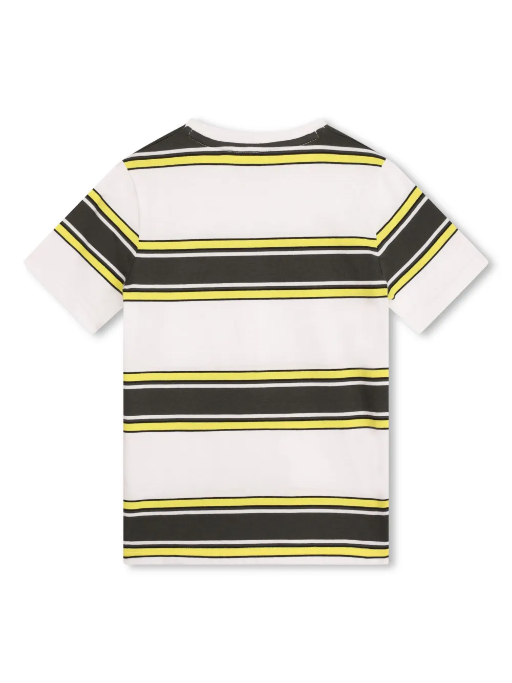 BOSS Kidswear T-shirt met logoprint - Wit