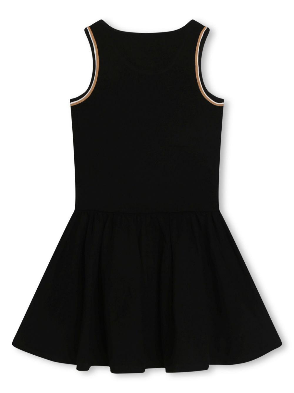 Shop Bosswear Logo-print A-line Minidress In Black