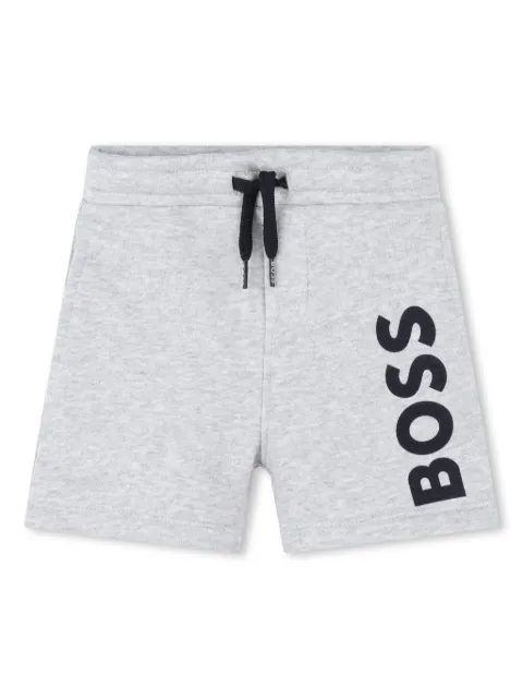 BOSS Kidswear شورت بطبعة شعار الماركة