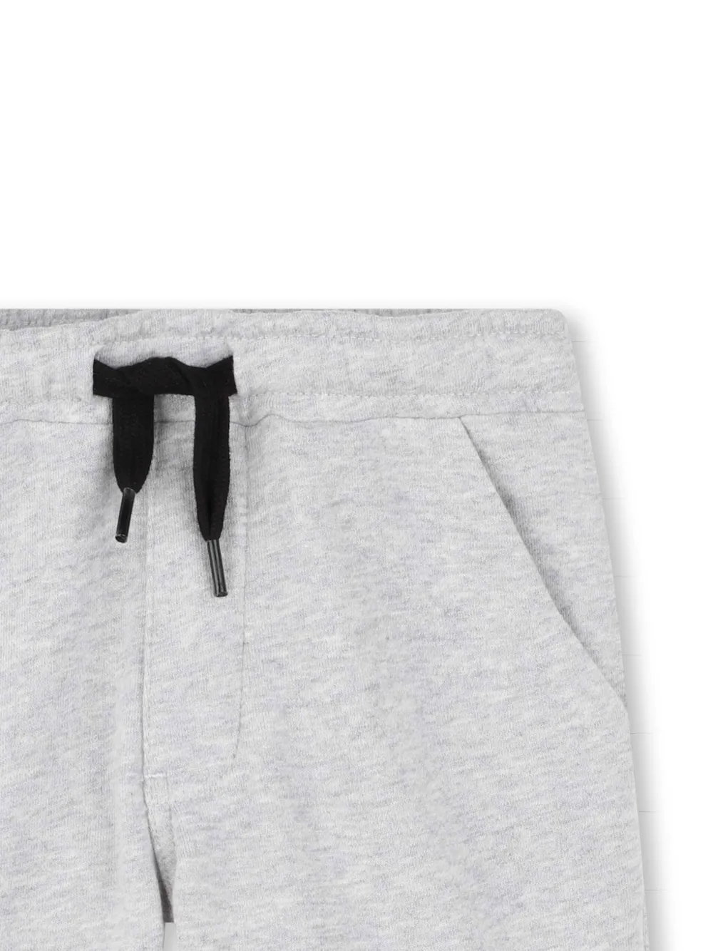 BOSS Kidswear Shorts met logoprint Grijs