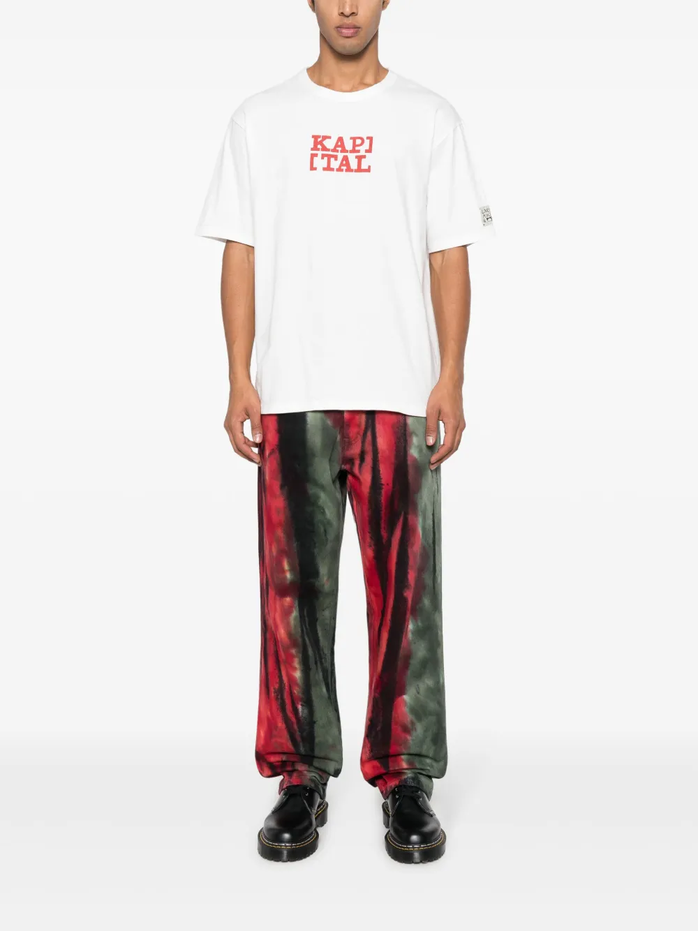 KAPITAL Rookie logo-print T-shirt - Wit