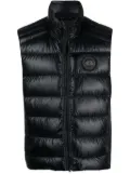 Canada Goose logo-appliqué quilted down gilet - Black