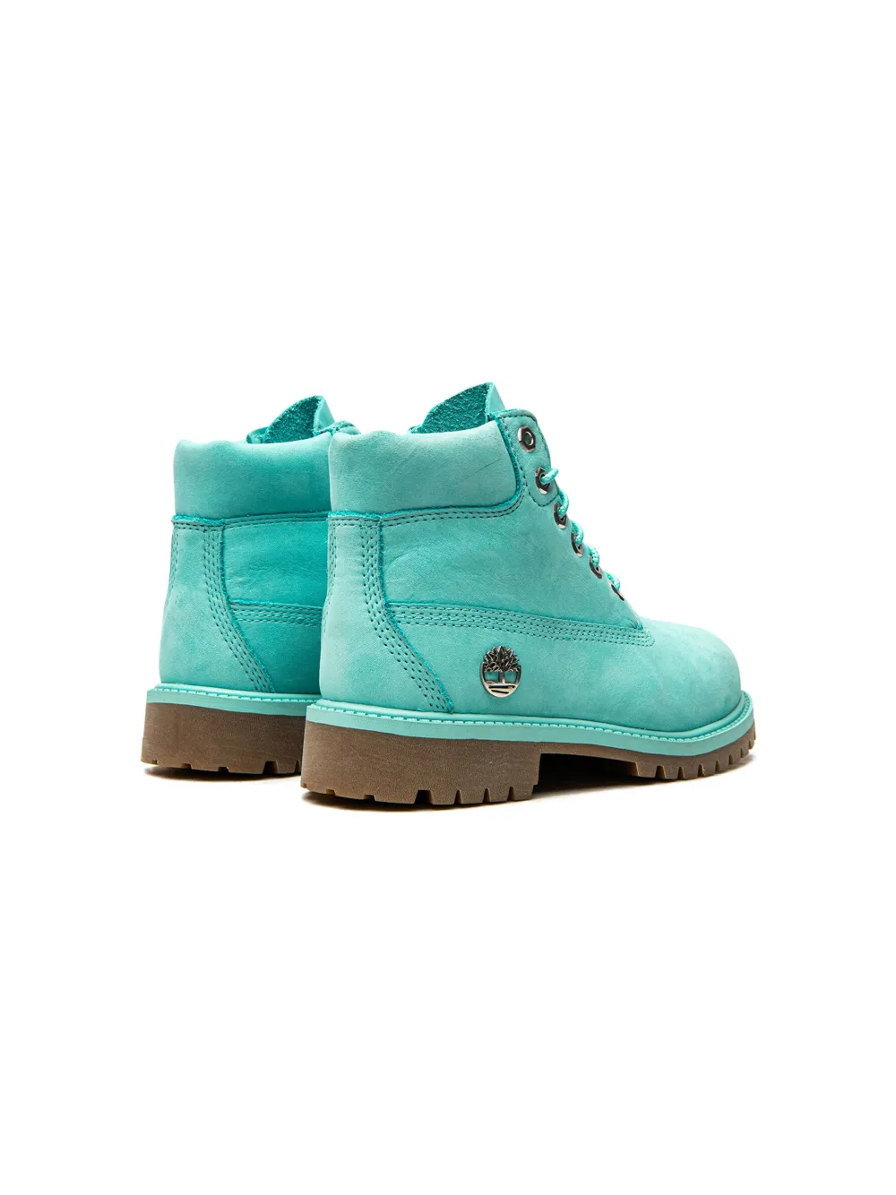 Timberland Kids "6 Inch Premium waterproof Blue laarzen" Blauw