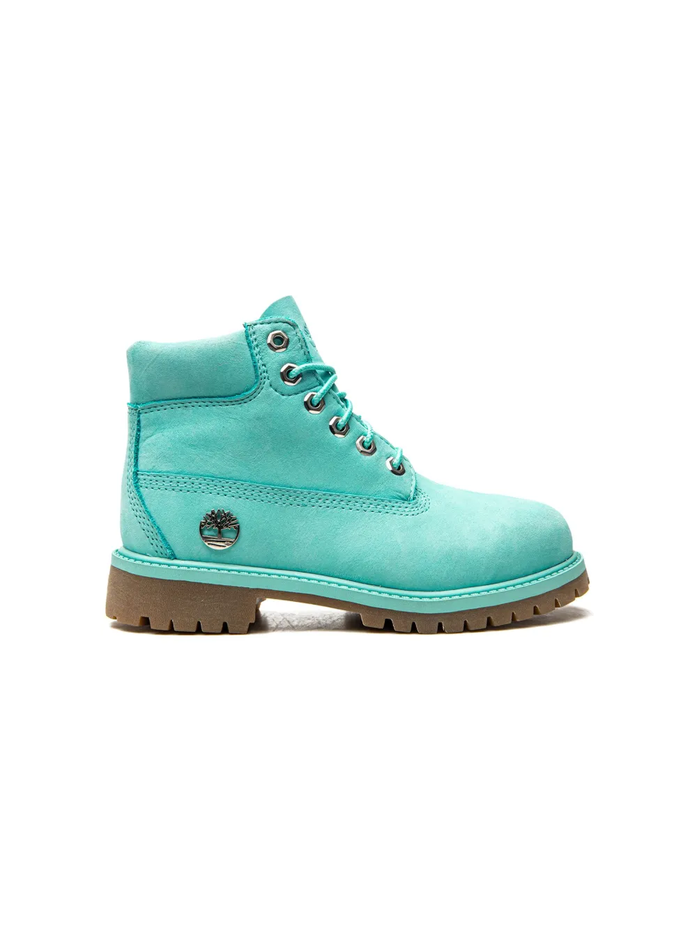Timberland Kids "6 Inch Premium waterproof Blue laarzen" Blauw