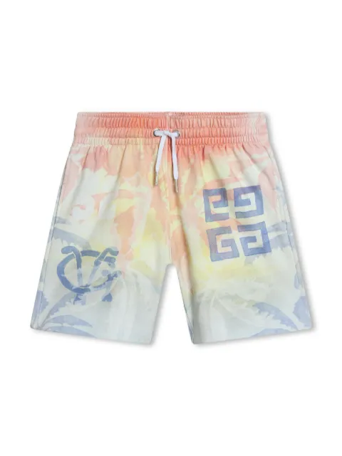 Givenchy Kids short en coton à motif 4G