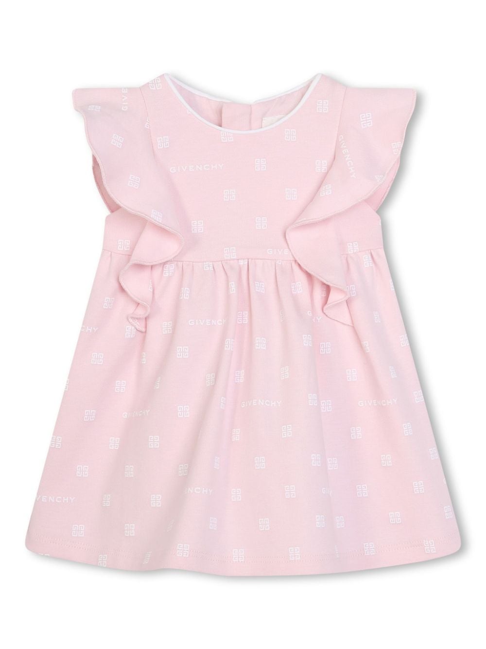Image 2 of Givenchy Kids 4G-print cotton dress (set of three)