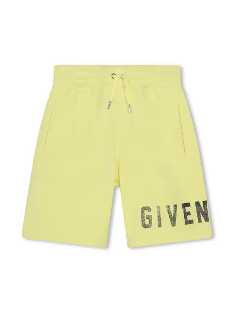 Givenchy Kids logo-print elasticated-waist shorts