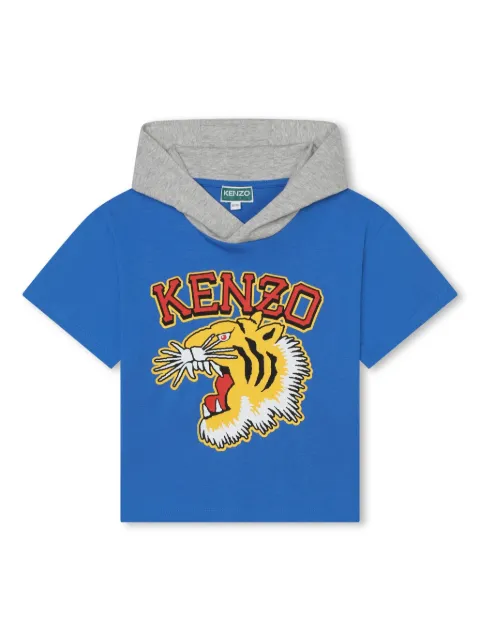 Kenzo Kids logo-print cotton T-shirt 