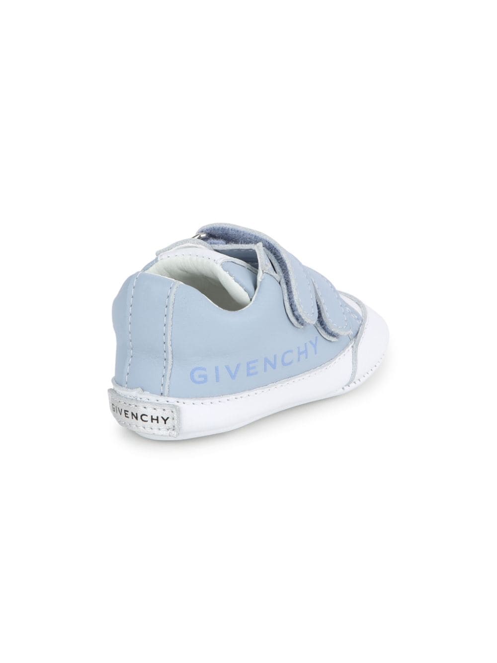 Shop Givenchy Touch-strap Leather Sneakers In Blue