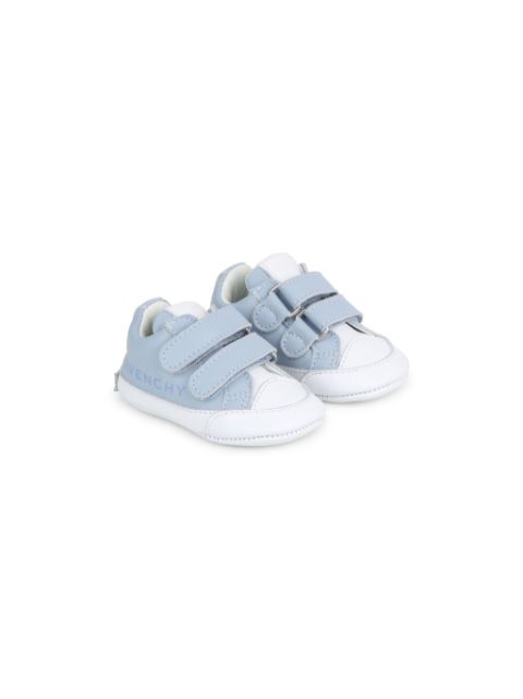 Givenchy Kids touch-strap leather sneakers