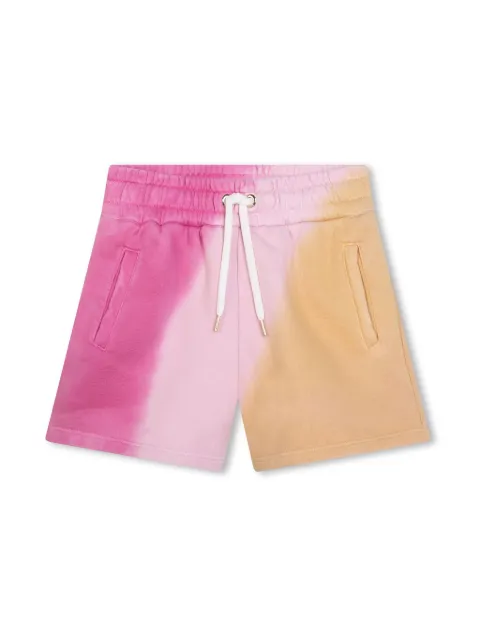 Chloé Kids bermudas con logo bordado
