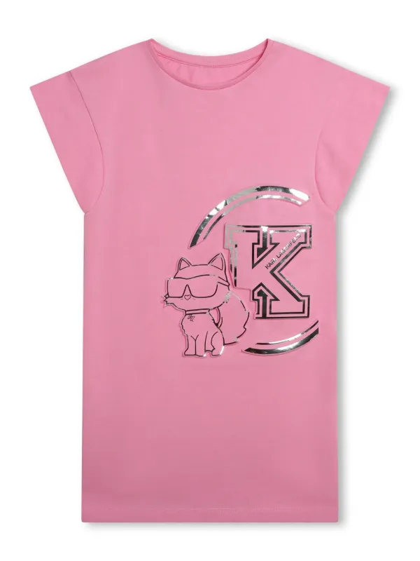 Karl Lagerfeld Kids Choupette Tシャツ | ピンク | FARFETCH JP