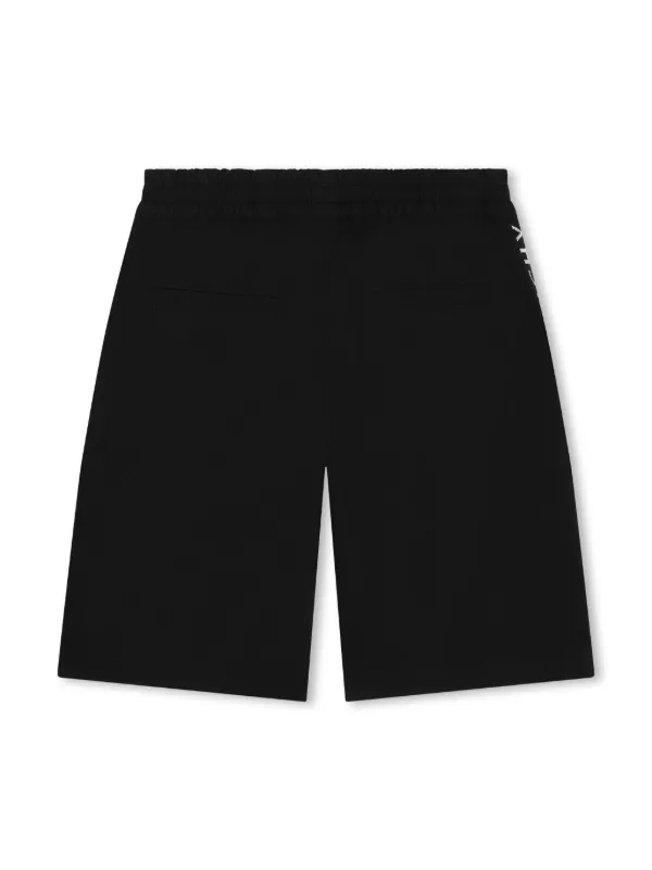 Givenchy Kids logo-tape Bermuda Shorts | Black | FARFETCH