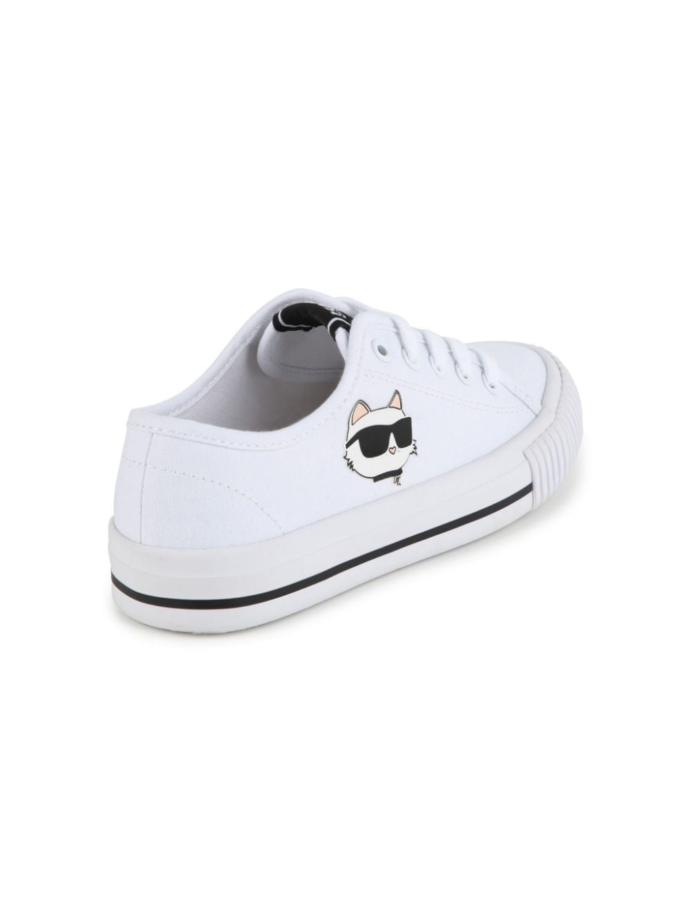 Shop Karl Lagerfeld K/ikonik Low-top Sneakers In White