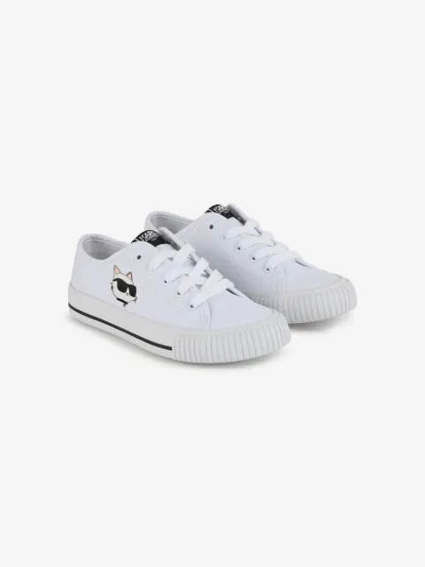 Karl Lagerfeld Kids K/IKONIK low-top sneakers