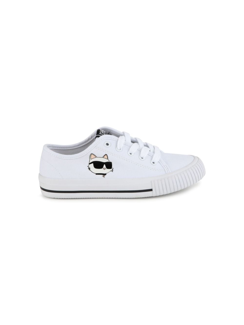 Shop Karl Lagerfeld K/ikonik Low-top Sneakers In White
