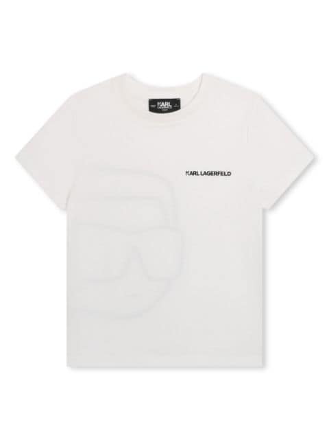 Karl Lagerfeld Kids Ikonik organic cotton T-shirt