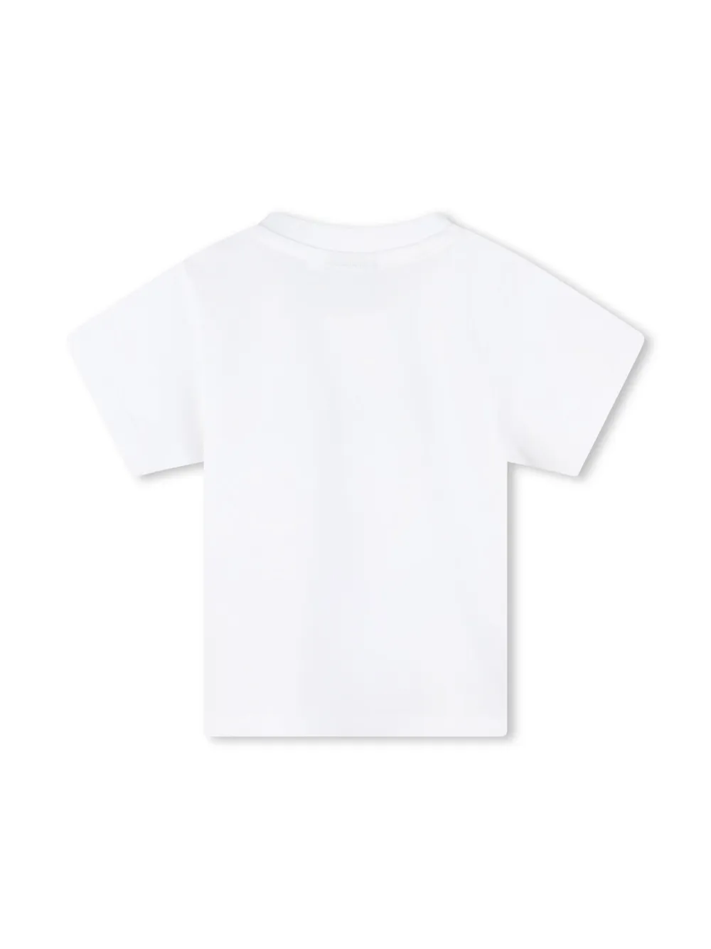 BOSS Kidswear T-shirt met logoprint - Wit