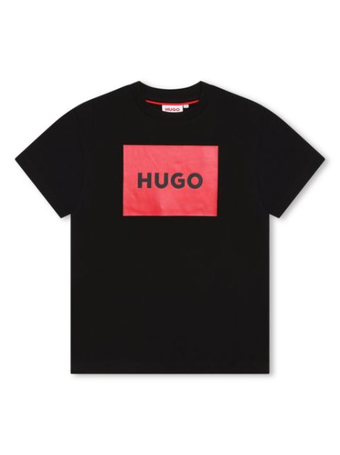 HUGO KIDS t-shirt med logotyp