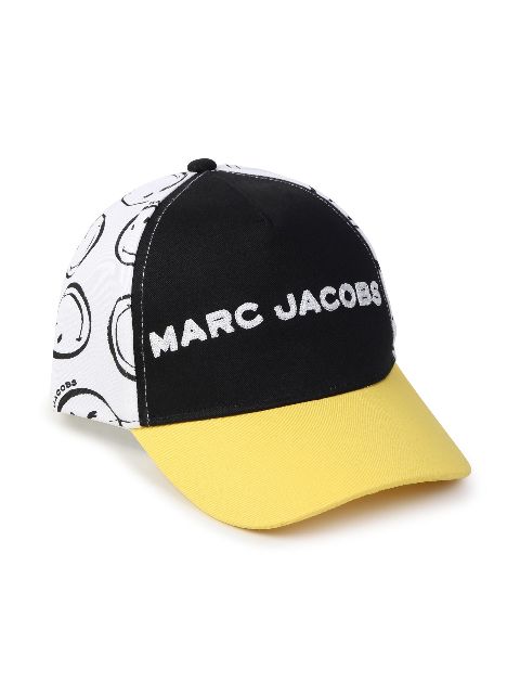 Marc Jacobs Kids x Smiley casquette en coton à logo brodé