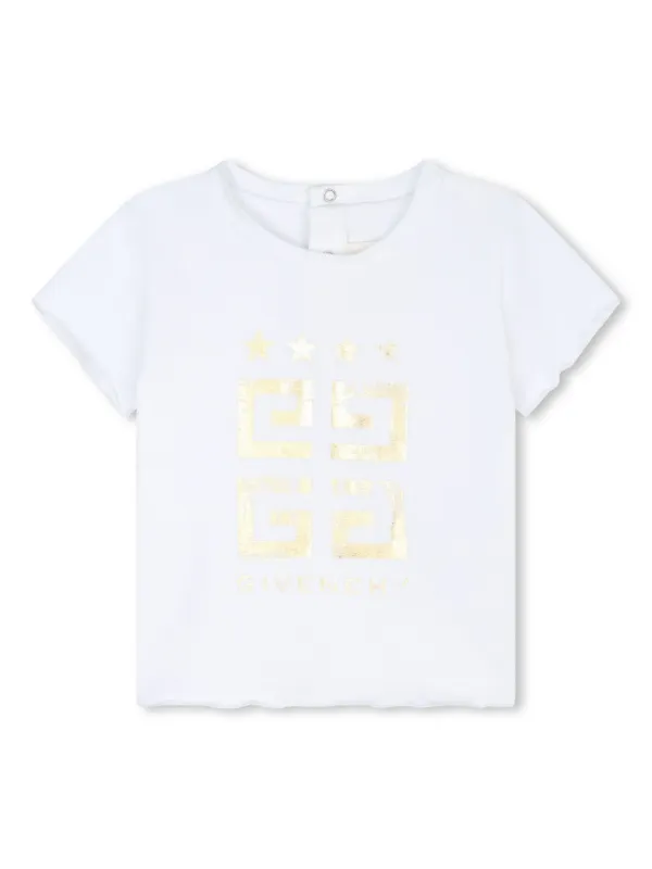 Givenchy Kids 4G-print short-sleeve T-shirt White FARFETCH IN