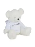 Givenchy Kids 4G-print plush bear toy - White