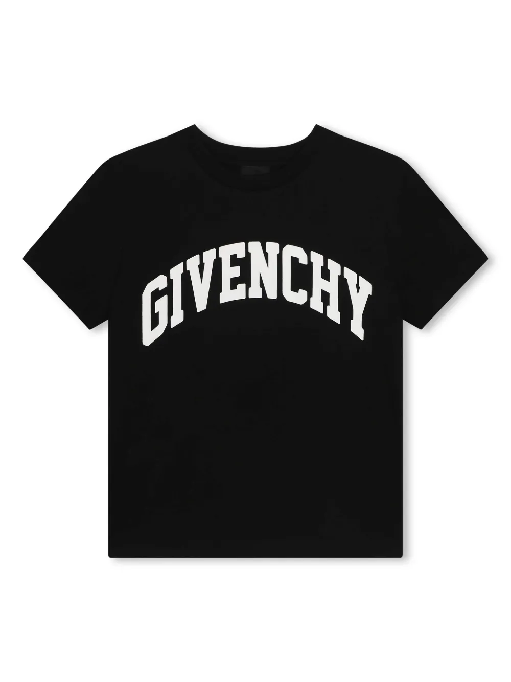 Shop Givenchy Logo-print Cotton T-shirt In Black