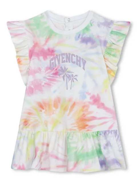 Givenchy Kids فستان فلير بطبعة ألعاب نارية