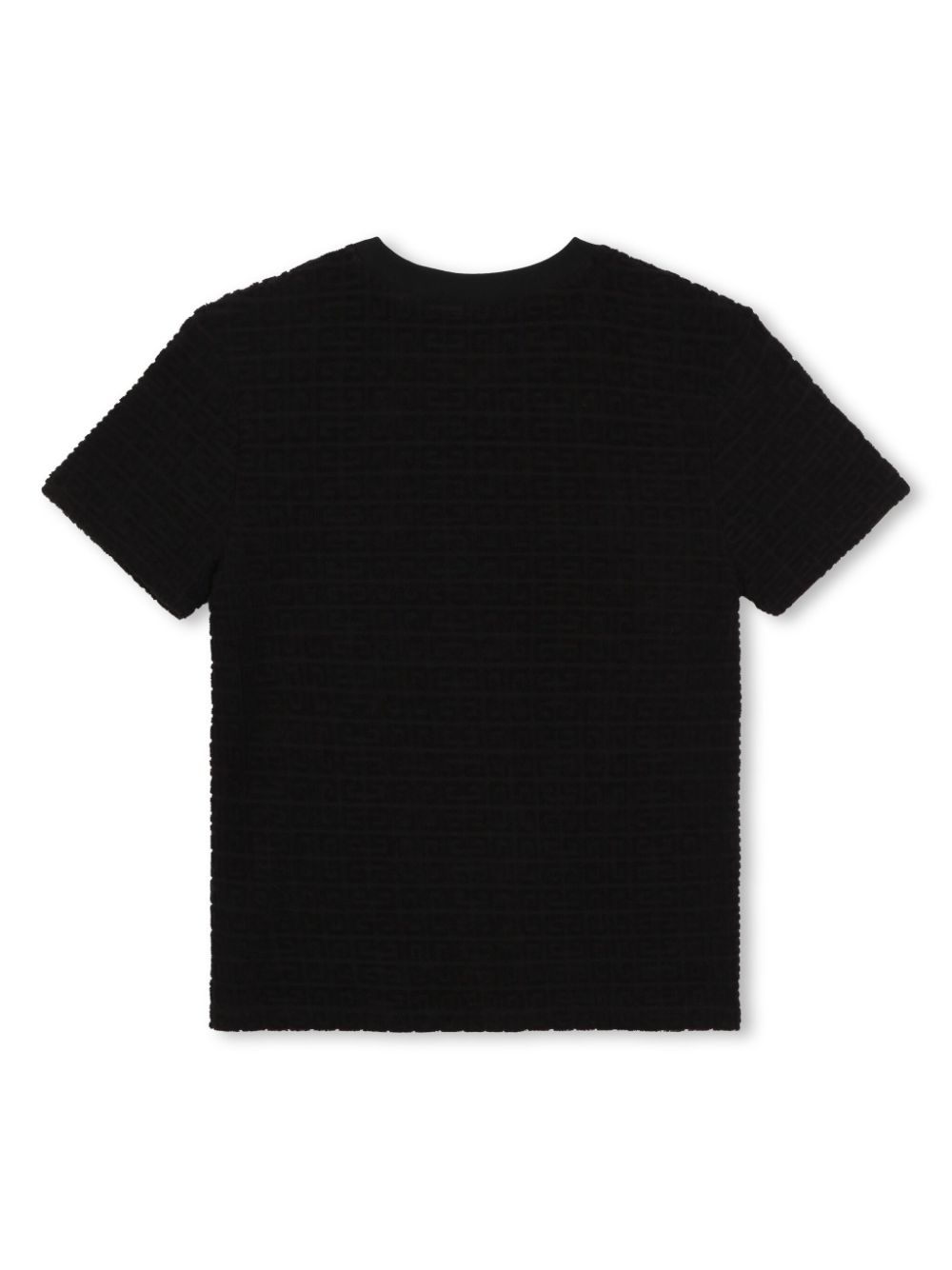 Shop Givenchy Logo-embroidered Cotton T-shirt In Black