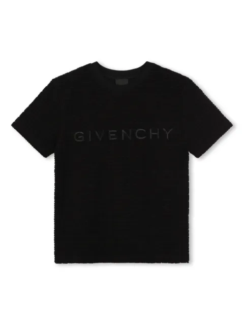 Givenchy Kids logo-embroidered cotton T-shirt