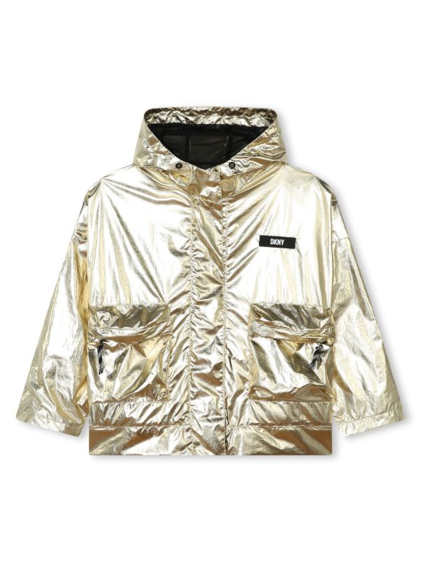 Dkny metallic outlet jacket